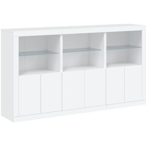 Vidaxl - Sideboard with led Lights White 181.5x37x100 cm Vidaxl - Sideboard with led Lights White 181.5x37x100 cm