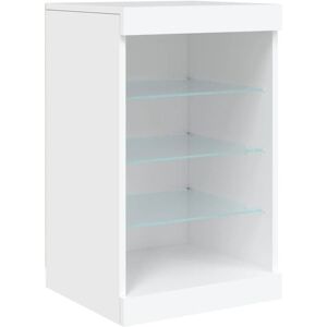 Sideboard with led Lights White 41x37x67 cm Vidaxl Sideboard with led Lights White 41x37x67 cm Vidaxl