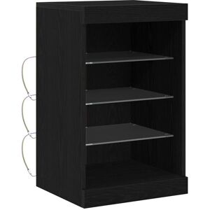 Vidaxl - Sideboard Black Oak 41 x 37 x 67 cm Engineered Wood Vidaxl - Sideboard Black Oak 41 x 37 x 67 cm Engineered Wood