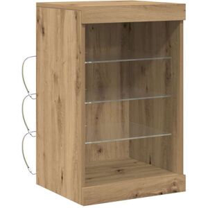 Sideboard Artisan oak 41 x 37 x 67 cm Engineered Wood Vidaxl Sideboard Artisan oak 41 x 37 x 67 cm Engineered Wood Vidaxl