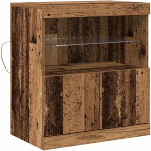 Sideboard Brown 60 x 37 x 67 cm Engineered wood Vidaxl Sideboard Brown 60 x 37 x 67 cm Engineered wood Vidaxl