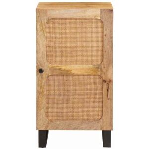 Sideboard with Storage Brown 40 x 33 x 75 cm Solid Mango Wood vidaXL Sideboard with Storage Brown 40 x 33 x 75 cm Solid Mango Wood vidaXL