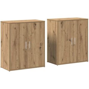 Vidaxl - Highboard 2 pcs Artisan oak 60 x 31 x 70 cm Engineered wood Vidaxl - Highboard 2 pcs Artisan oak 60 x 31 x 70 cm Engineered wood