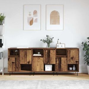 Vidaxl - Sideboards 3 pcs Old wood 180 x 35 x 70 cm Engineered wood Vidaxl - Sideboards 3 pcs Old wood 180 x 35 x 70 cm Engineered wood