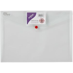 Polyfile id Wallet File Polypropylene A4 Clear (Pack 5) - Snopake Polyfile id Wallet File Polypropylene A4 Clear (Pack 5) - Snopake