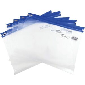 Snopake - Zippa Bag A4 Plus Blue SK12804 (Pack-25) - 325mmx235mm Snopake - Zippa Bag A4 Plus Blue SK12804 (Pack-25) - 325mmx235mm