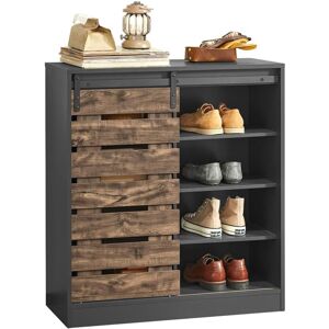 Sobuy - Sideboard Storage Cabinet Cupboard Hallway Shoe Cabinet with Sliding Door,FSB65-HG Sobuy - Sideboard Storage Cabinet Cupboard Hallway Shoe Cabinet with Sliding Door,FSB65-HG
