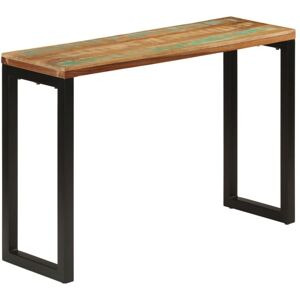 Console Table 110x35x75 cm Solid Wood Reclaimed Vidaxl Console Table 110x35x75 cm Solid Wood Reclaimed Vidaxl