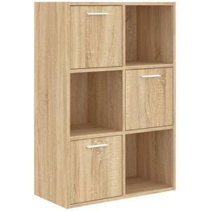 Vidaxl - Storage Cabinet Sonoma Oak 60x29.5x90 cm Engineered Wood Vidaxl - Storage Cabinet Sonoma Oak 60x29.5x90 cm Engineered Wood