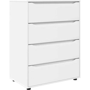 Storage Cabinets 2 pcs White 80 x 48 x 105 cm Engineered Wood vidaXL Storage Cabinets 2 pcs White 80 x 48 x 105 cm Engineered Wood vidaXL