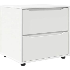 Storage Cabinet White 60 x 48 x 57 cm Engineered Wood vidaXL Storage Cabinet White 60 x 48 x 57 cm Engineered Wood vidaXL