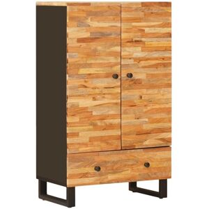 Storage Highboard Brown 60 x 33 x 100 cm Solid Mango Wood vidaXL Storage Highboard Brown 60 x 33 x 100 cm Solid Mango Wood vidaXL