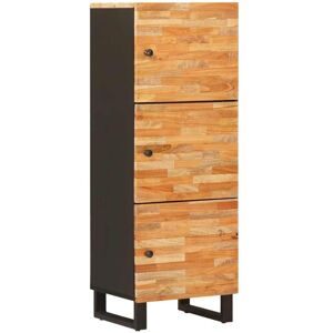 Storage Highboard Brown 40 x 33.5 x 110 cm Solid Mango Wood vidaXL Storage Highboard Brown 40 x 33.5 x 110 cm Solid Mango Wood vidaXL