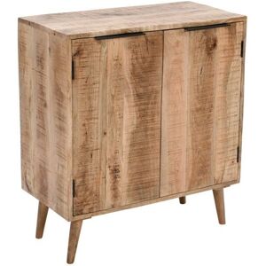 Surrey Drinks Cabinet / Sideboard - Solid Mango Wood - L40 x W80 x H90 cm Surrey Drinks Cabinet / Sideboard - Solid Mango Wood - L40 x W80 x H90 cm