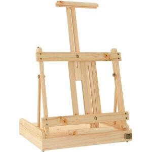 Table Easel with Drawer 41.5x37x12 cm Solid Wood Pine Vidaxl Table Easel with Drawer 41.5x37x12 cm Solid Wood Pine Vidaxl