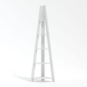 LPD Furniture Tiva Corner Ladder Shelving White - 4 Shelves LPD Furniture Tiva Corner Ladder Shelving White - 4 Shelves