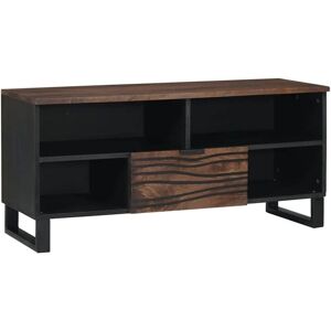 Vidaxl - tv Cabinet with Drawer Brown 105 x 33 x 46 cm Solid mango wood Vidaxl - tv Cabinet with Drawer Brown 105 x 33 x 46 cm Solid mango wood