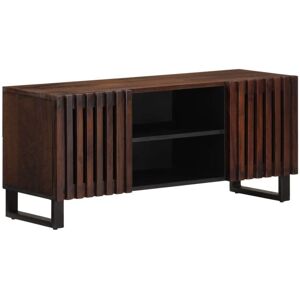 TV Cabinet Brown 105x34x46 cm Solid Wood Mango vidaXL TV Cabinet Brown 105x34x46 cm Solid Wood Mango vidaXL
