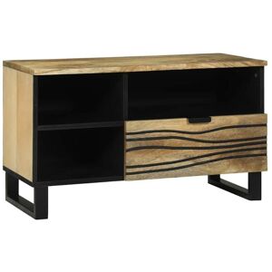 Vidaxl - Media Storage Cabinet Brown 80 x 33.5 x 46 cm Solid mango wood Vidaxl - Media Storage Cabinet Brown 80 x 33.5 x 46 cm Solid mango wood