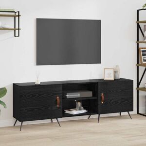 Vidaxl - tv Cabinet Black oak 150 x 30 x 50 cm Engineered wood Vidaxl - tv Cabinet Black oak 150 x 30 x 50 cm Engineered wood