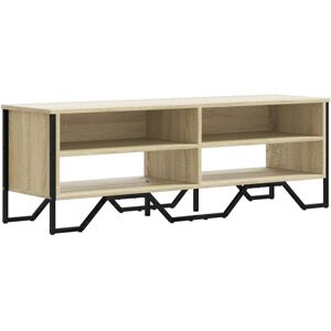 vidaXL Sonoma Oak 122x34x41 cm TV Cabinet - Media Storage vidaXL Sonoma Oak 122x34x41 cm TV Cabinet - Media Storage