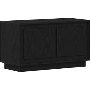 Vidaxl - tv Cabinet Black Oak 80x35x45 cm Engineered Wood Vidaxl - tv Cabinet Black Oak 80x35x45 cm Engineered Wood