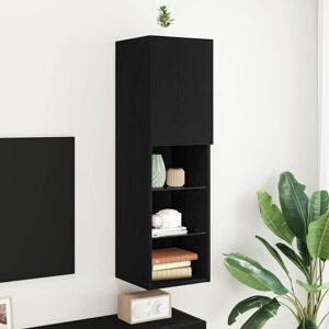 Vidaxl - tv Cabinet Black 30.5 x 30 x 102 cm Engineered wood Vidaxl - tv Cabinet Black 30.5 x 30 x 102 cm Engineered wood