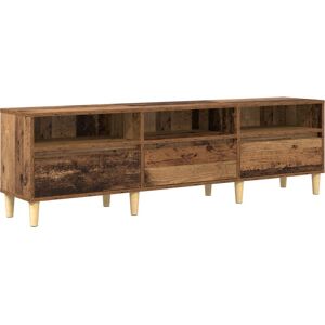 Vidaxl - tv Cabinet with Drawer Old wood Engineered wood Vidaxl - tv Cabinet with Drawer Old wood Engineered wood