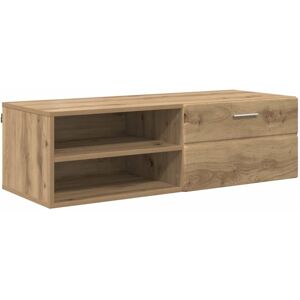 TV Cabinet Artisan oak 100.5 x 39 x 30 cm Engineered wood vidaXL TV Cabinet Artisan oak 100.5 x 39 x 30 cm Engineered wood vidaXL