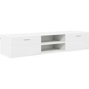 TV Cabinet with Drawer White 150 x 39 x 30 cm Engineered wood vidaXL TV Cabinet with Drawer White 150 x 39 x 30 cm Engineered wood vidaXL