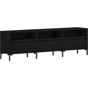 Vidaxl - tv Cabinet Black Oak 150x30x44,5 cm Engineered Wood Vidaxl - tv Cabinet Black Oak 150x30x44,5 cm Engineered Wood