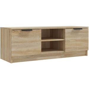 vidaXL Awo90119 Sonoma Oak TV Cabinet - 102x35x36.5 cm - Engineered Wood vidaXL Awo90119 Sonoma Oak TV Cabinet - 102x35x36.5 cm - Engineered Wood