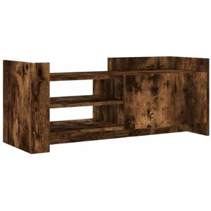 vidaXL Smoked Oak TV Cabinet - TV unit with storage vidaXL Smoked Oak TV Cabinet - TV unit with storage
