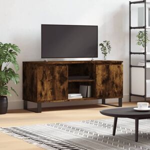 TV Cabinet Smoked Oak 104x35x50 cm Engineered Wood vidaXL TV Cabinet Smoked Oak 104x35x50 cm Engineered Wood vidaXL