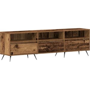TV Cabinet Old Wood 150x30x44,5 cm Engineered Wood vidaXL TV Cabinet Old Wood 150x30x44,5 cm Engineered Wood vidaXL