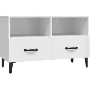vidaXL 812597 White High Gloss TV Cabinet - TV cabinet vidaXL 812597 White High Gloss TV Cabinet - TV cabinet