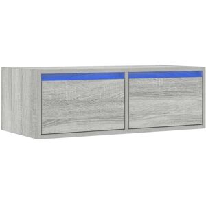 vidaXL 860234 Grey Sonoma LED TV Cabinet - TV cabinet vidaXL 860234 Grey Sonoma LED TV Cabinet - TV cabinet