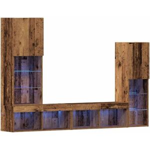 BONNEVIE TV Cabinet,TV unit,TV stand Old wood 40.5 x 30 x 102 cm Engineered wood CFW869173 BONNEVIE TV Cabinet,TV unit,TV stand Old wood 40.5 x 30 x 102 cm Engineered wood CFW869173