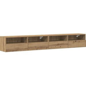 Vidaxl - tv Wall Cabinets 2 pcs Artisan Oak 100x30x30 cm Engineered Wood Vidaxl - tv Wall Cabinets 2 pcs Artisan Oak 100x30x30 cm Engineered Wood