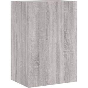 vidaXL TV Wall Cabinet Grey Sonoma Engineered Wood vidaXL TV Wall Cabinet Grey Sonoma Engineered Wood