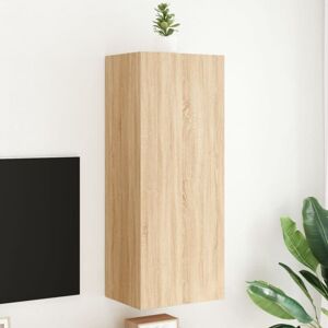 vidaXL Sonoma Oak Wall-mounted TV Cabinet - TV Wall Cabinet - 40.5x30x102 cm vidaXL Sonoma Oak Wall-mounted TV Cabinet - TV Wall Cabinet - 40.5x30x102 cm