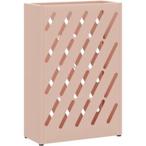 Umbrella Stand with Storage Pink 28 x 12 x 41 cm Steel Vidaxl Umbrella Stand with Storage Pink 28 x 12 x 41 cm Steel Vidaxl