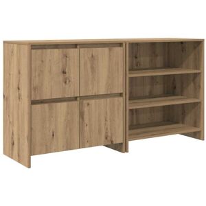 Sideboards 2 pcs Artisan oak 70 x 41 x 75 cm Engineered wood Vidaxl Sideboards 2 pcs Artisan oak 70 x 41 x 75 cm Engineered wood Vidaxl