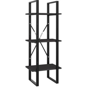 3-Tier Book Cabinet Grey 40x30x105 cm Engineered Wood Vidaxl 3-Tier Book Cabinet Grey 40x30x105 cm Engineered Wood Vidaxl