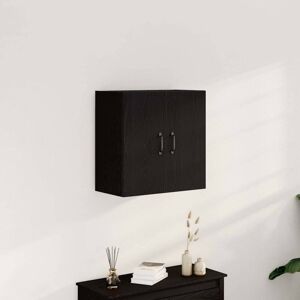 Wall Cabinet Black Oak 60x31x60 cm Engineered Wood Vidaxl Wall Cabinet Black Oak 60x31x60 cm Engineered Wood Vidaxl
