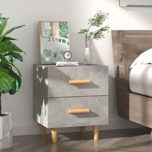 Bed Cabinet Concrete Grey 40x35x47.5 cm Vidaxl Bed Cabinet Concrete Grey 40x35x47.5 cm Vidaxl
