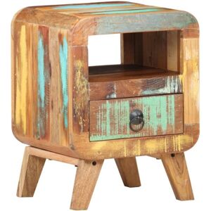 Bedside Cabinet 30x30x41 cm Solid Reclaimed Wood vidaXL Bedside Cabinet 30x30x41 cm Solid Reclaimed Wood vidaXL