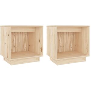 Bedside Cabinets 2 pcs 40x30x40 cm Solid Wood Pine Vidaxl Bedside Cabinets 2 pcs 40x30x40 cm Solid Wood Pine Vidaxl