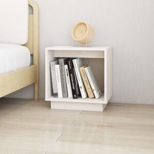 Bedside Cabinet White 40x30x40 cm Solid Wood Pine Vidaxl Bedside Cabinet White 40x30x40 cm Solid Wood Pine Vidaxl