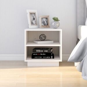 Bedside Cabinet White 40x34x40 cm Solid Wood Pine Vidaxl Bedside Cabinet White 40x34x40 cm Solid Wood Pine Vidaxl